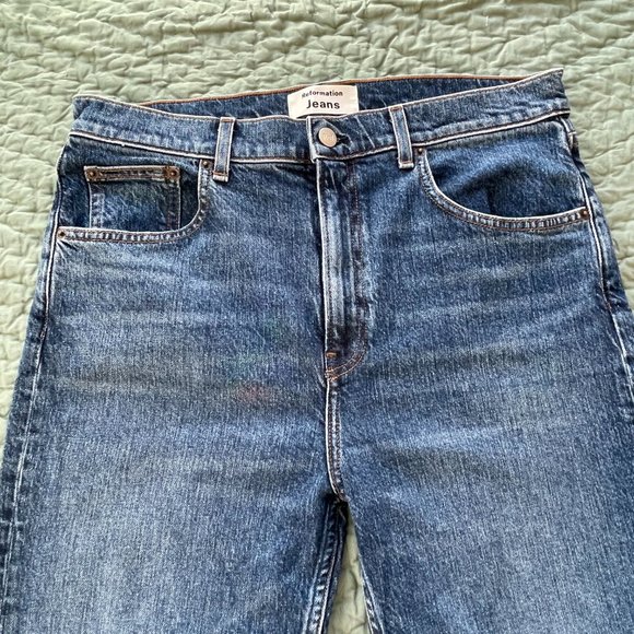 NWT Reformation Liza High Rise Straight Jeans - Picture 3 of 5